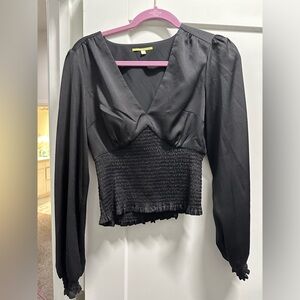Gianni Bini Black Blouse